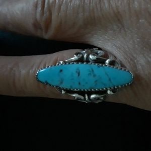 turquoise sterling silver ring